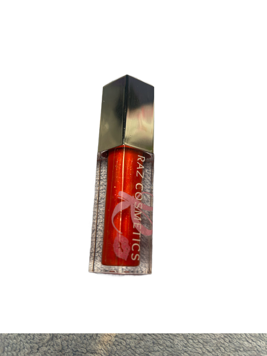 Big Red Glitter Red Lipgloss